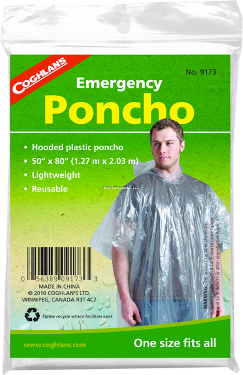 Coghlan's Emergency Poncho