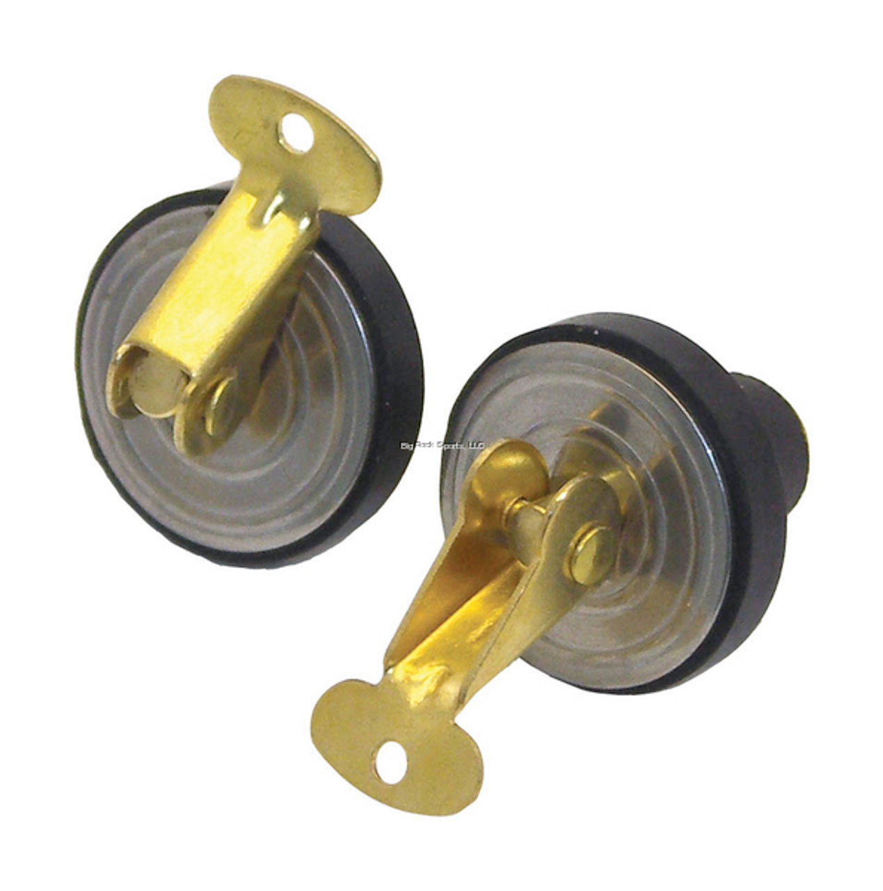 Shoreline Marine 1/2" Baitwell Plug Brass Pr, 2 Pack