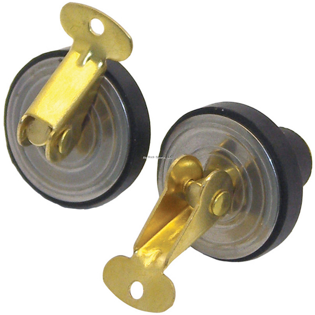 Shoreline Marine 5/8" Baitwell Plug Brass, 2 Pack