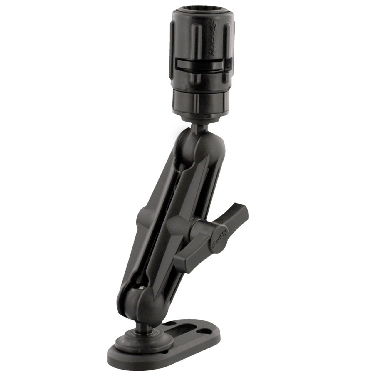 Scotty Ball Mounting System with GearHead and 1" Low Profile Track, Stands 9" Tall