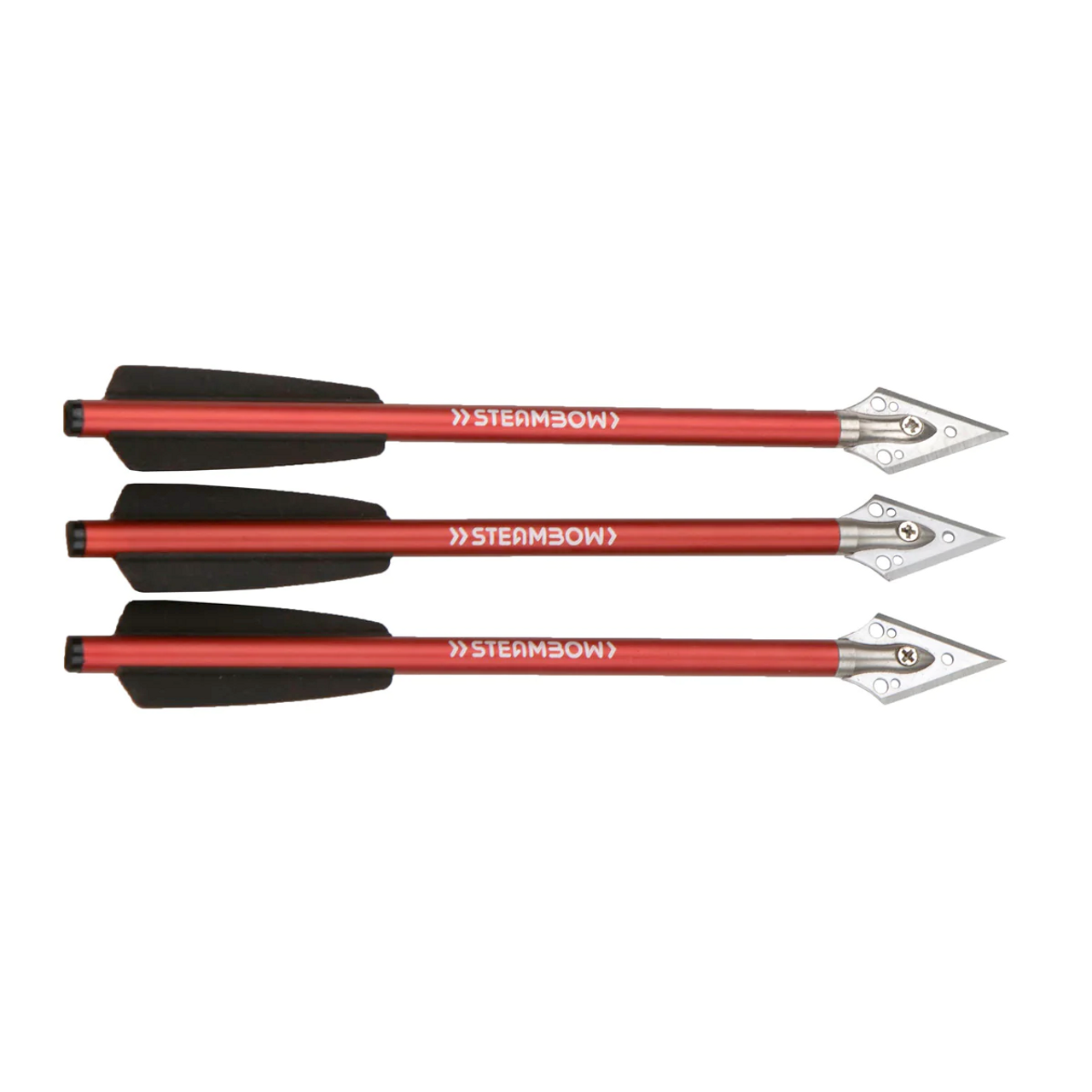 Steambow AR-Series Broadhead Arrows, 3 Pack