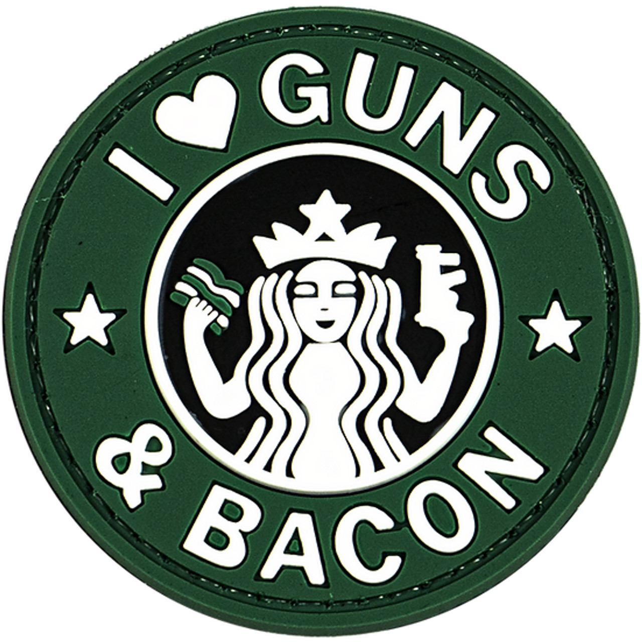 Merica Life I Love Guns & Bacon Patch