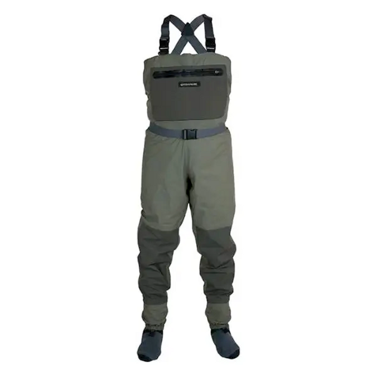 Compass 360 DEADFALL Stocking Foot Wader, Coffee/ Stone, Size: Small