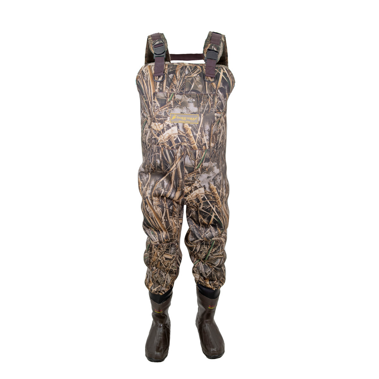 Frogg Toggs Men's Amphib 3.5mm Neoprene Bootfoot Wader, Realtree Max-7 | Size: 10