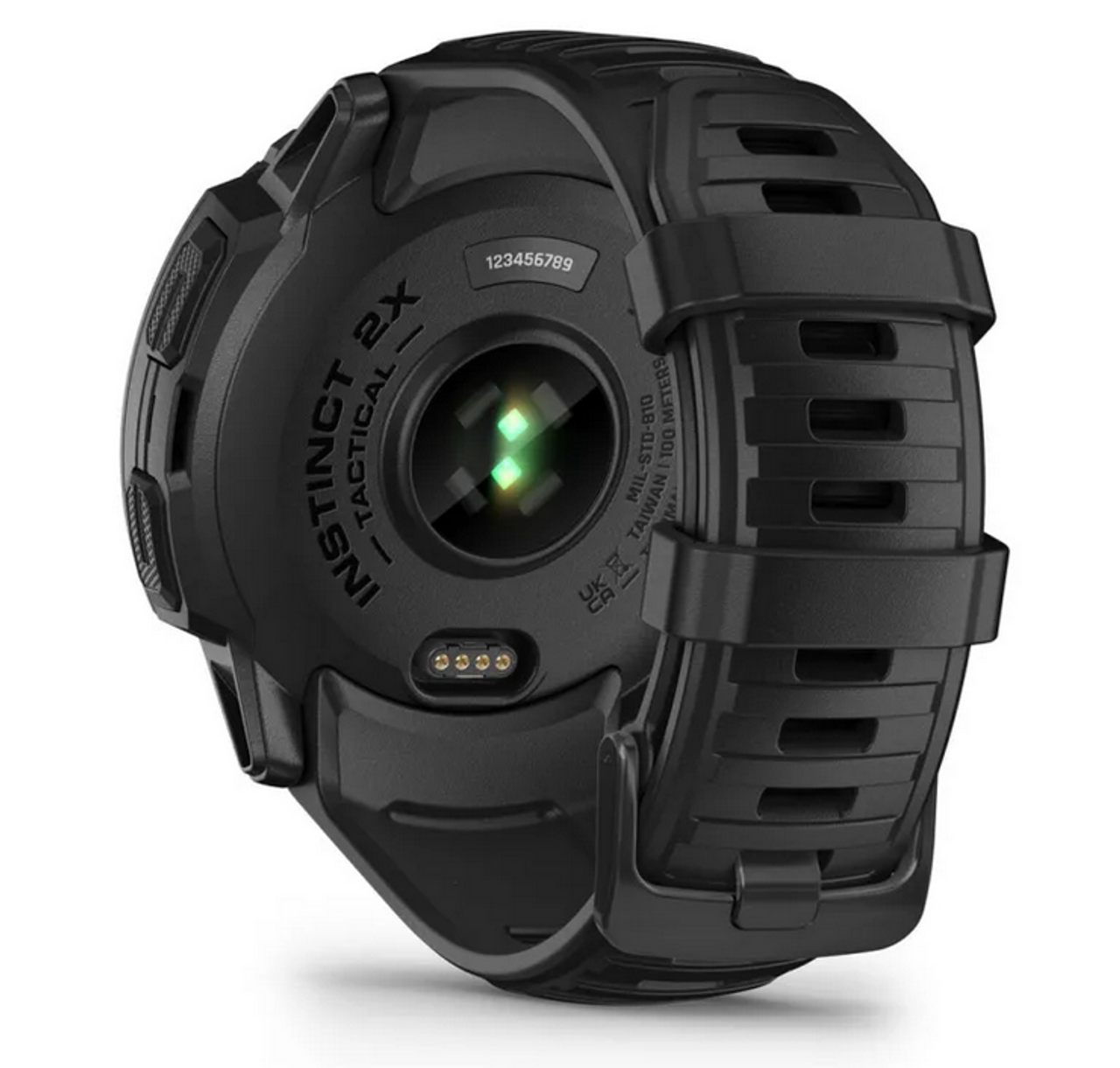 Garmin Instinct 2X Solar Powered - Tactical Edition, Black GPS Smart Watch, with Flashlight