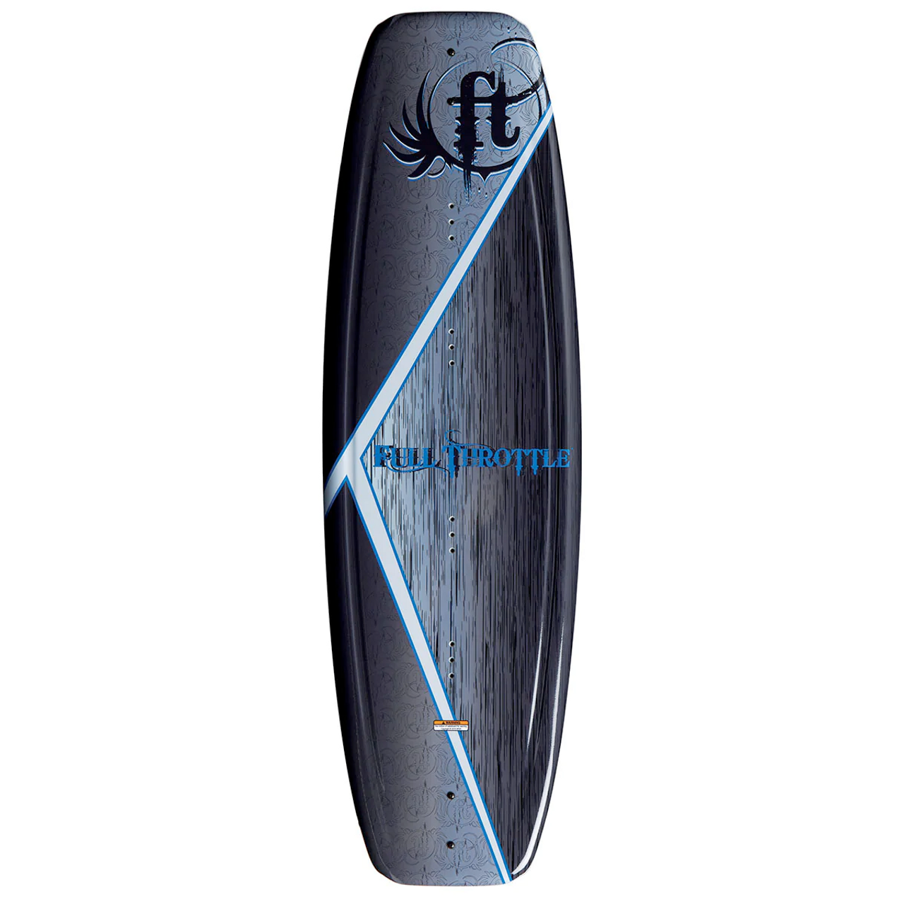 Full Throttle Universal Aqua Extreme Wakeboard, Black