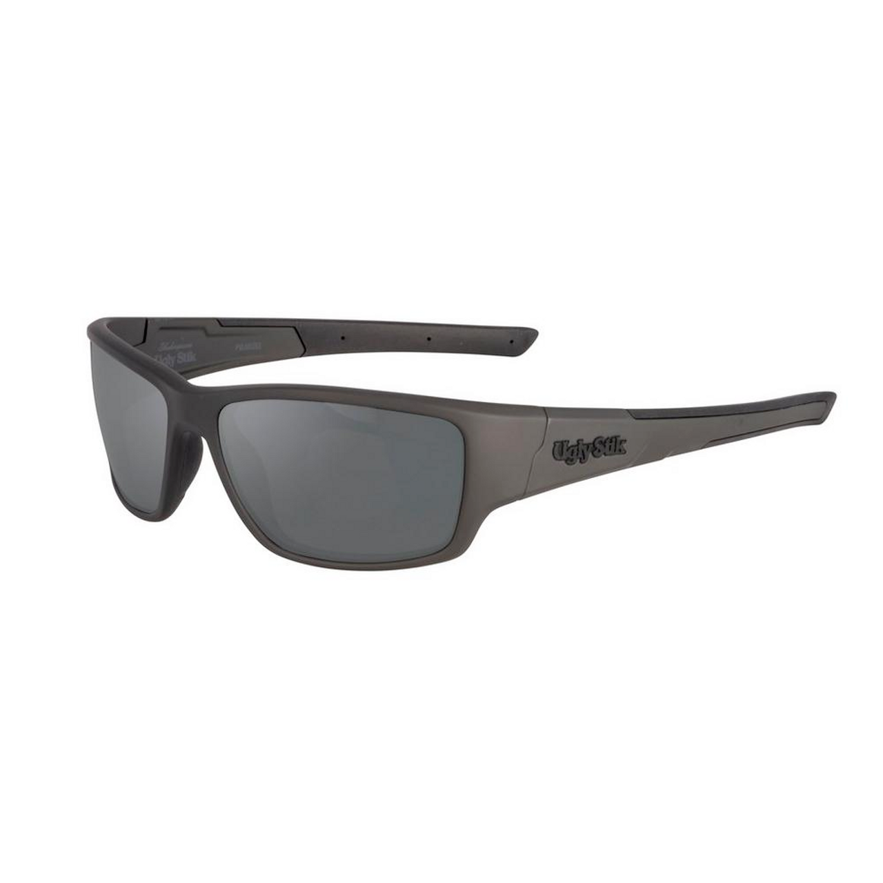 Shakespeare USK011 Sunglasses, Matte Grey Frame/ Grey Lens, S/M