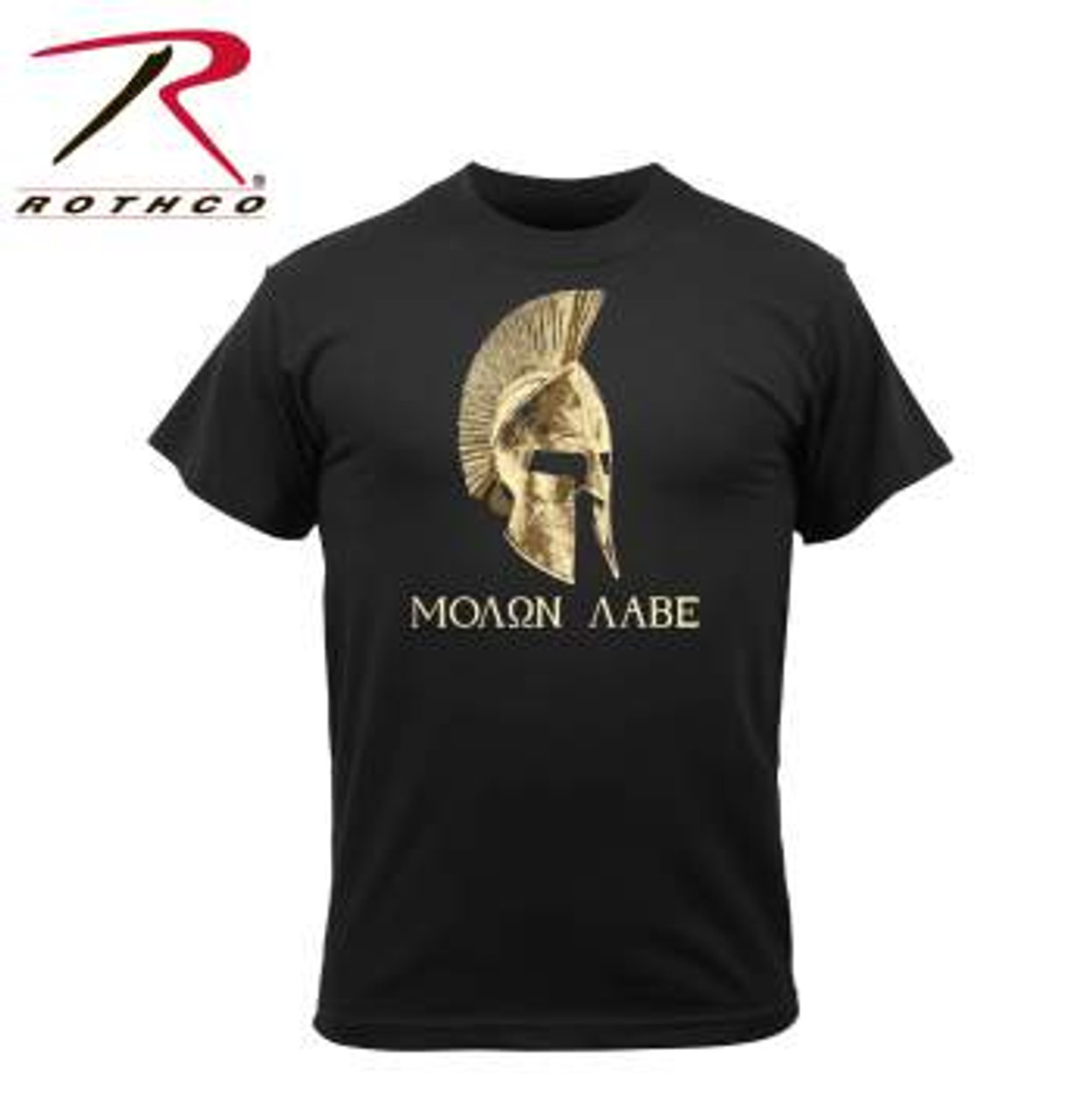 Rothco Molon Labe T-Shirt, Extra Large