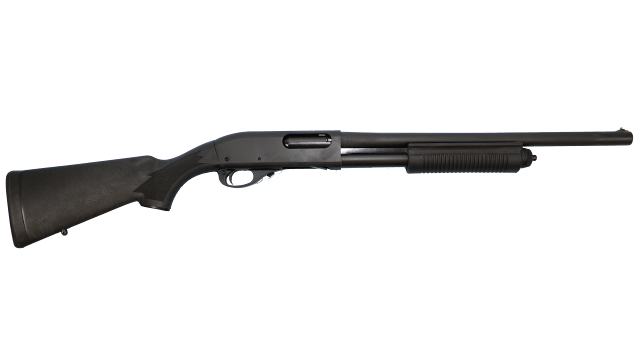 Remington 870 Police, 12 Ga 3", 18" Barrel, Black