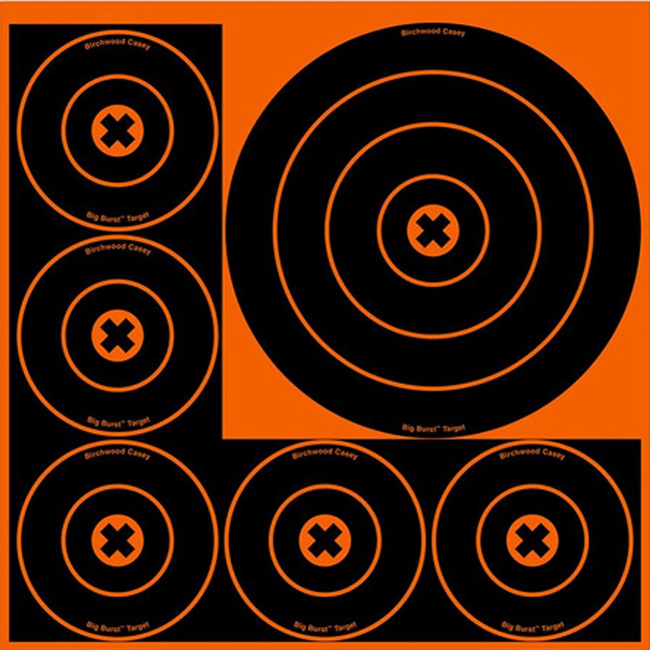 Birchwood Casey Big Burst 8" x 4" Target, 18 Pack