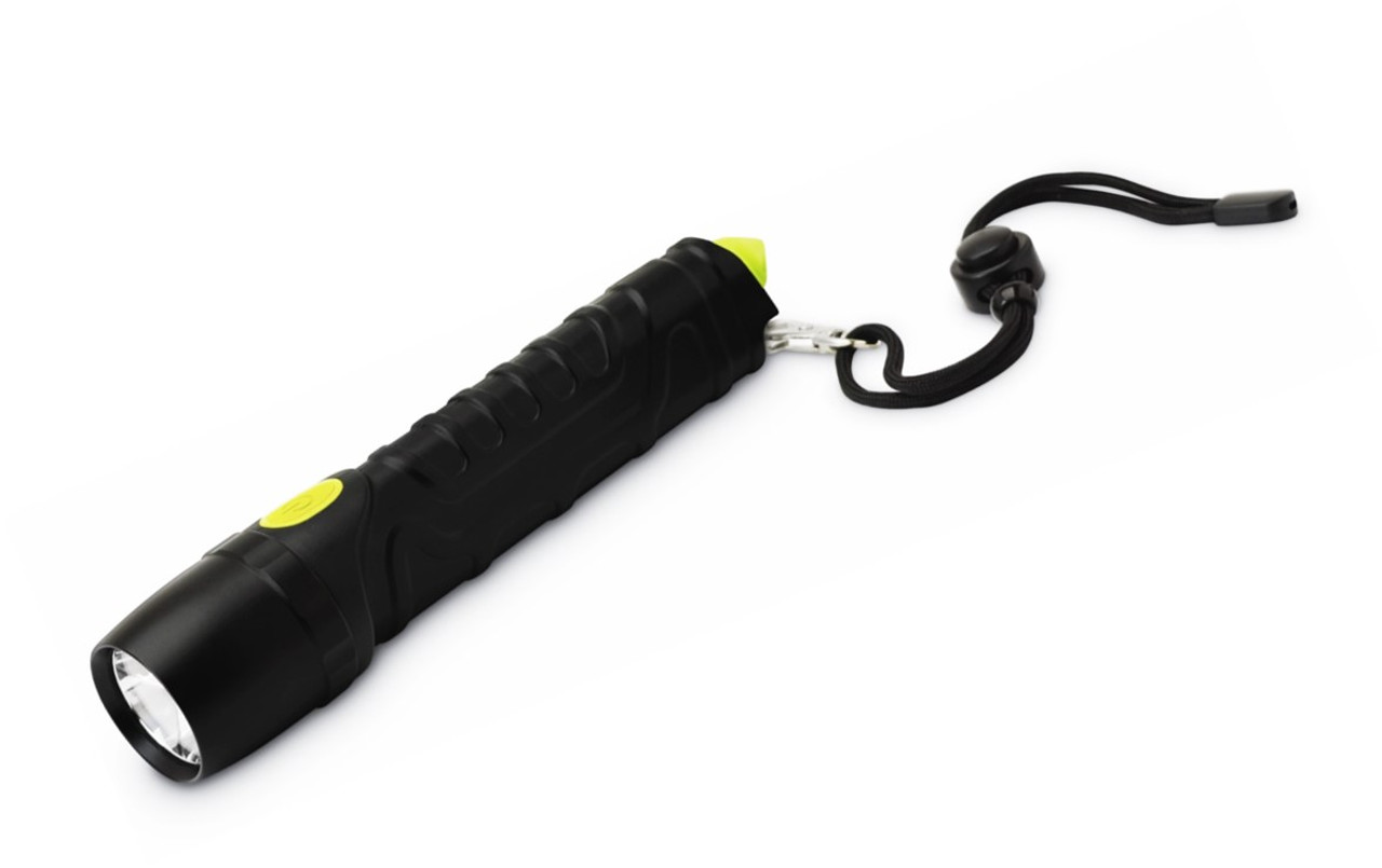 Cyclops FL700GB Flashlight With Glass Breaker, 800 Lumens