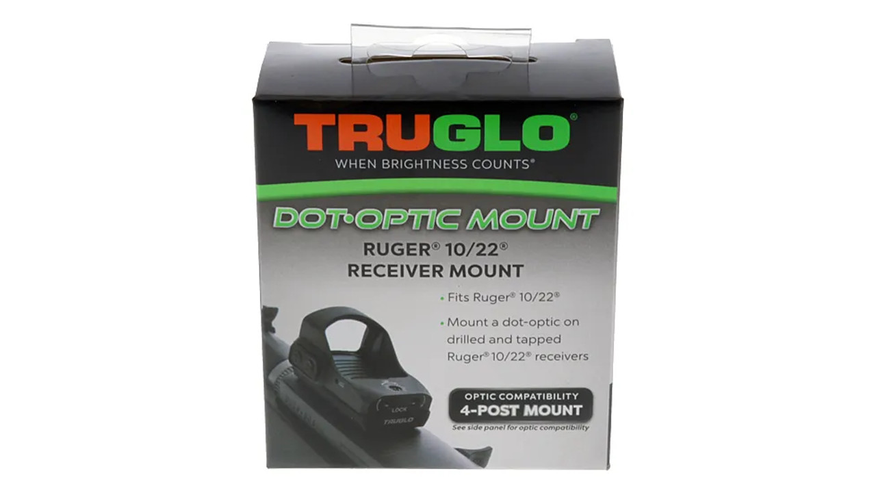 TruGlo Ruger 10/22 Red Dot Mount For Vortex/Doctor Optics