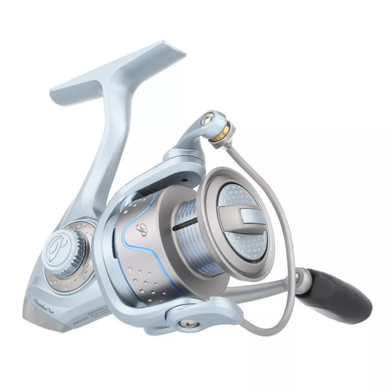 Pflueger President LE Spinning Reel, Size: 35, 5.2:1, 10 Bearing, Right/ Left Hand