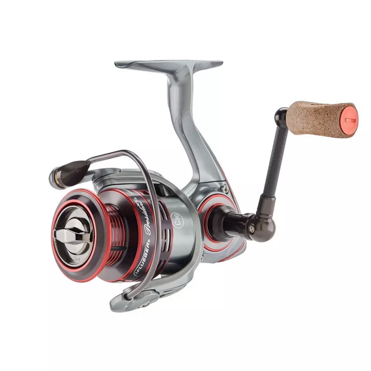 Pflueger President XT, Size: 20 Spin Reel, front Drag, Aluminum Spool 5.2:1 Ratio 100/4lbs. Mono