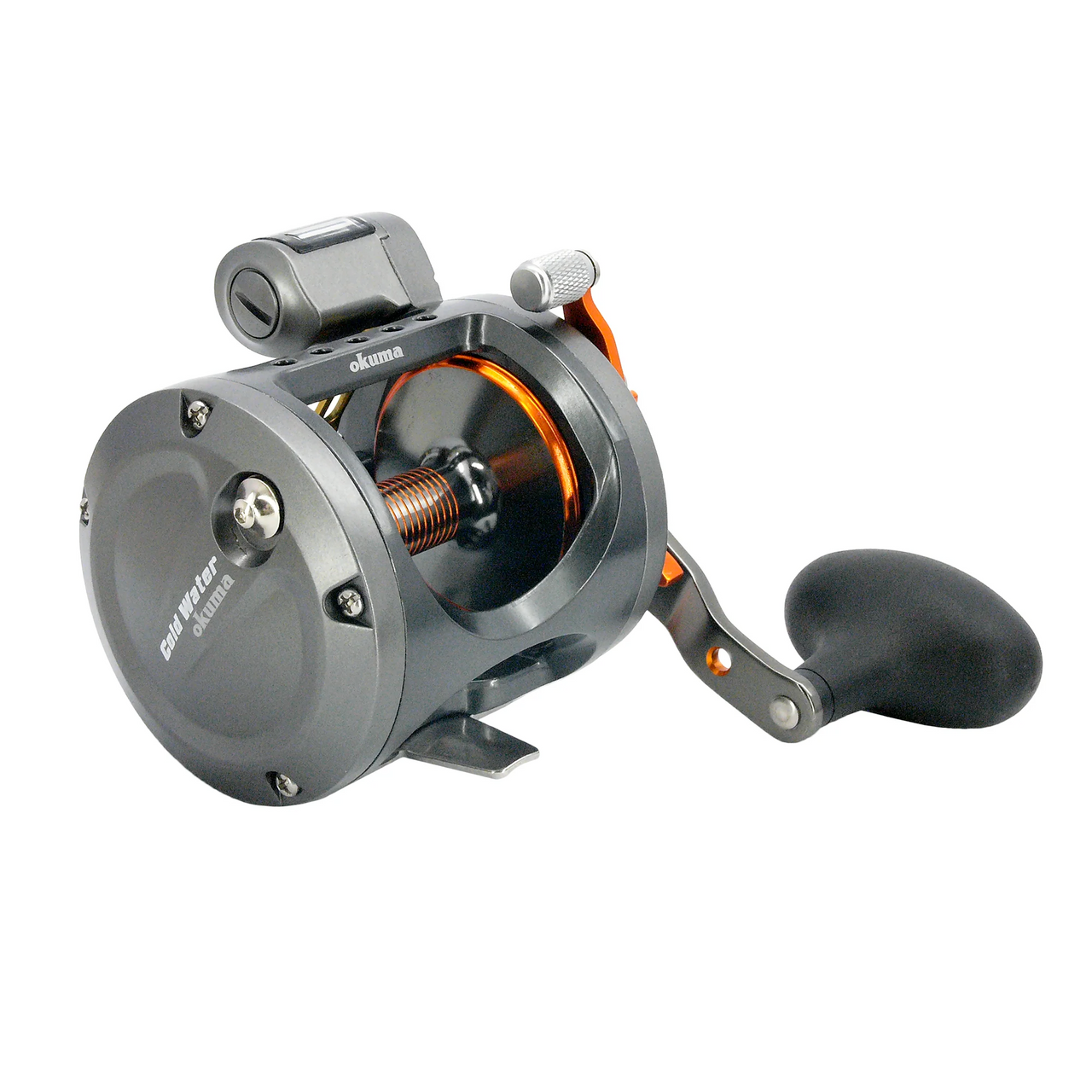 Okuma Coldwater Line Counter Reel, 2BB + 1RB, 5.1:1 Ratio, Alum Spool, Mono 14/290, 18/230, 20/210