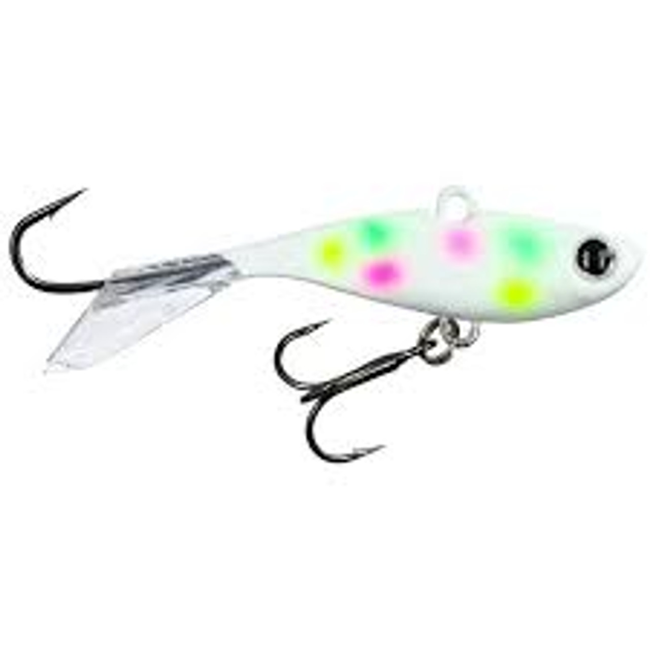 Walleye Nation Creations Rip-N-Glide, Darting Jig, Size 3.5", 7/8, GLOW WONDERBREAD