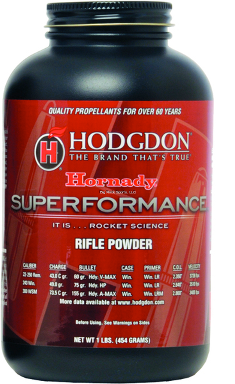 Hodgdon Superformance Smokeless Rifle Powder 1 lb