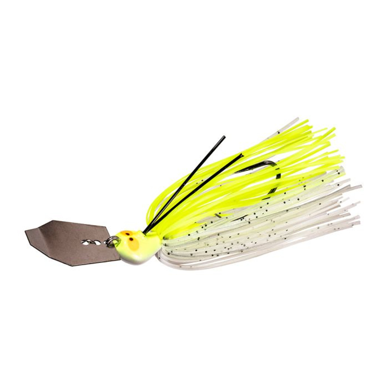 Z-Man Crosseyez Chatterbait 3/8oz, Chartreuse White