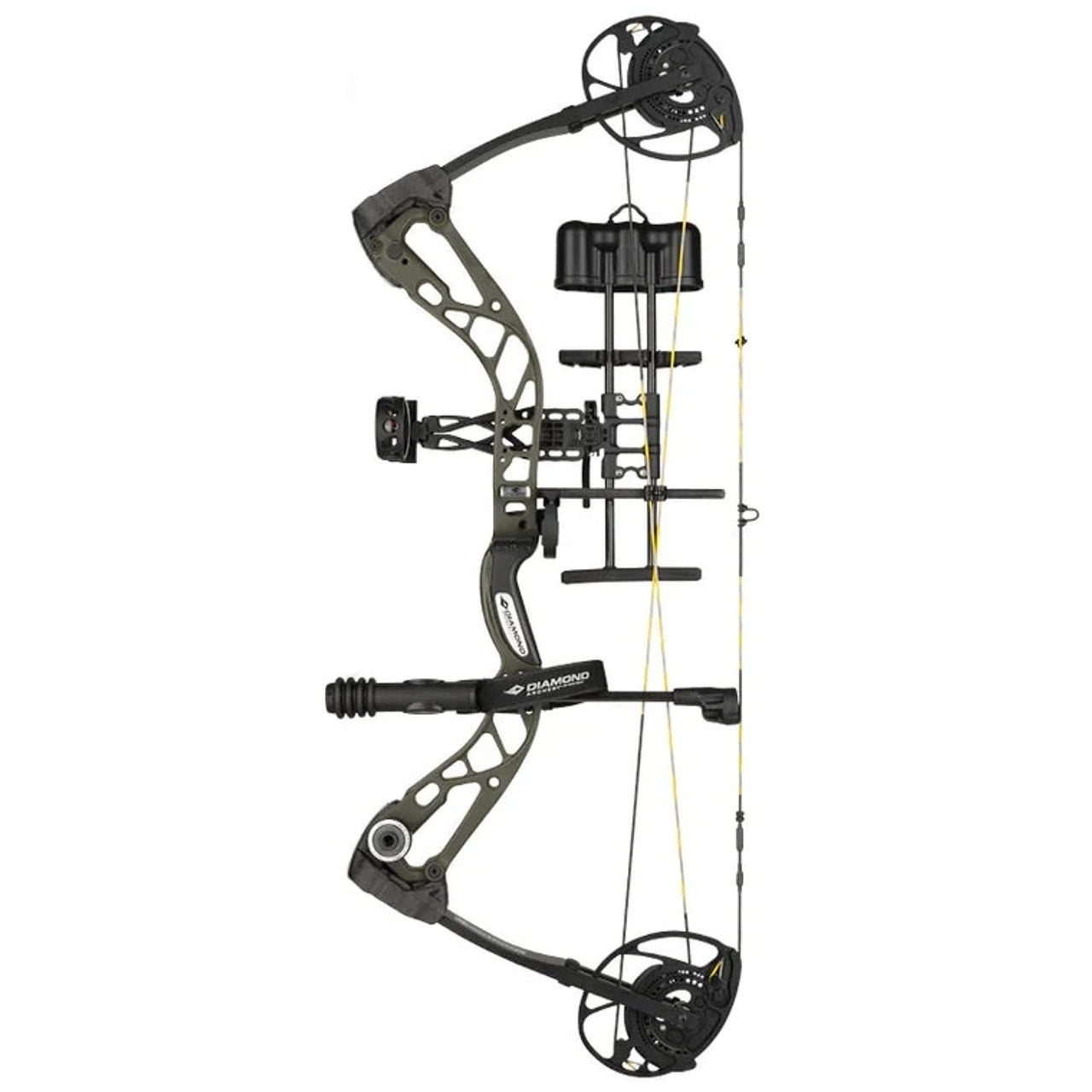 Diamond PRO 320 Right Hand 7-70# Compound Bow, OD Green