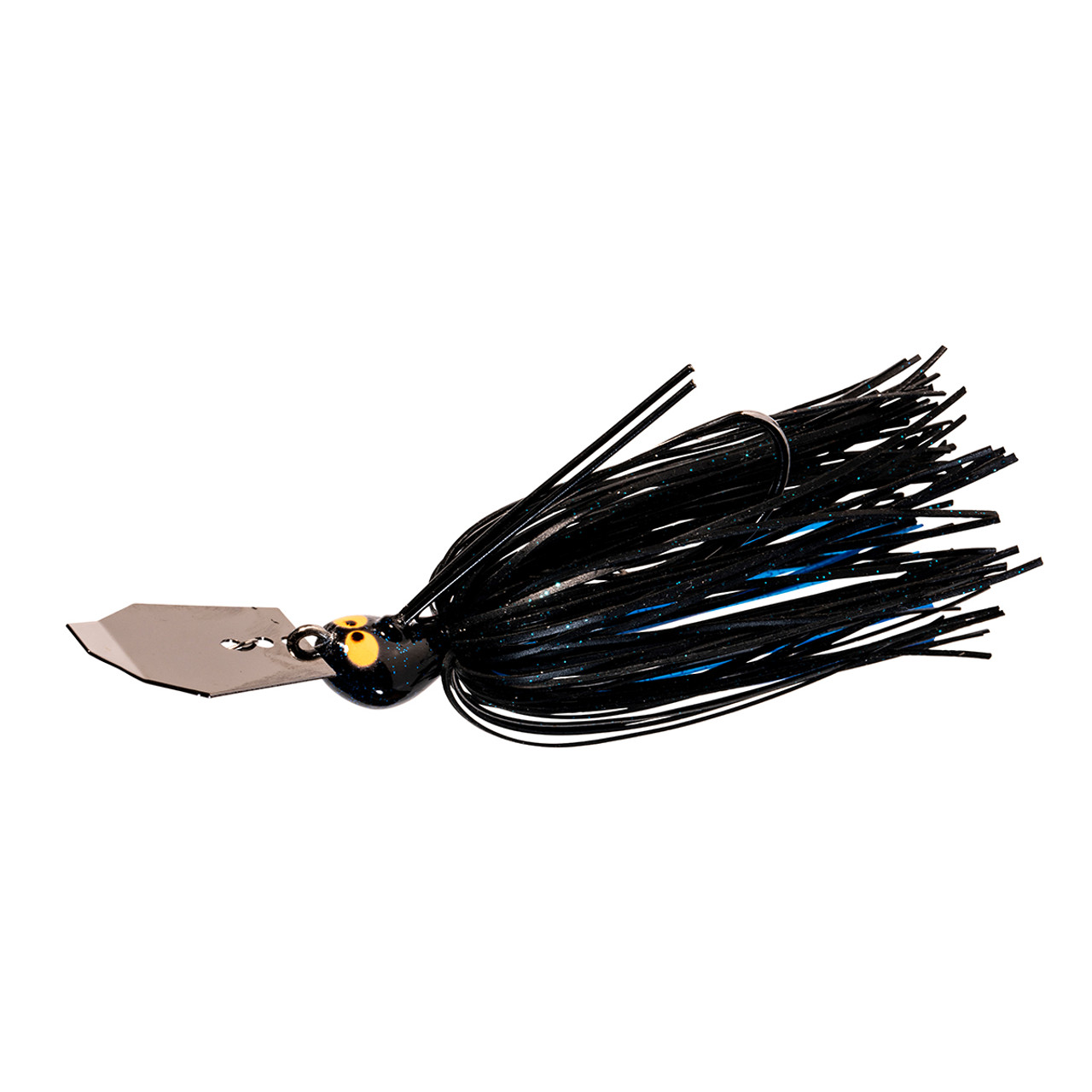 Z-Man Crosseyez Chatterbait 1/2 Oz Black Blue