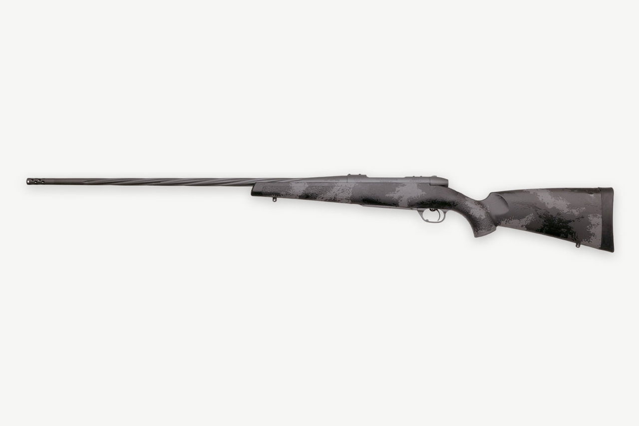 Weatherby MKV Live Wild 308 WIN Bolt Action Rifle, 24" Barrel, Black W/Sponge Stock, 3 Rnds