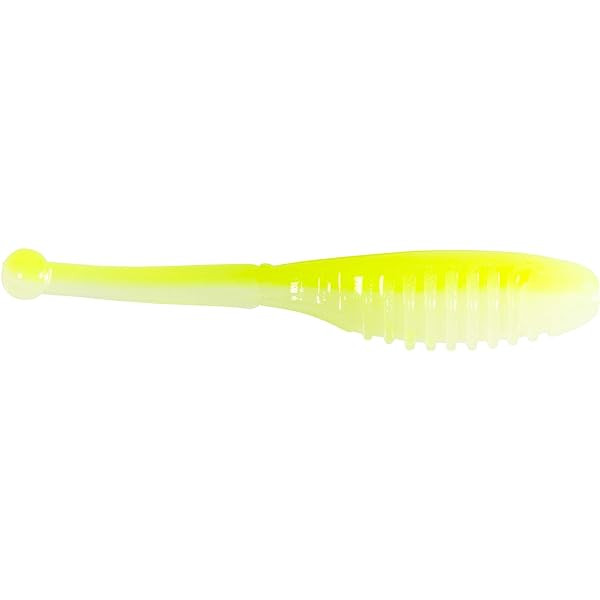 Z-Man Baby BallerZ Esche Soft Bait - 5,1 Cm, Glow Chartreuse, Confezione 8 Pezzi, ElaZtech - 3