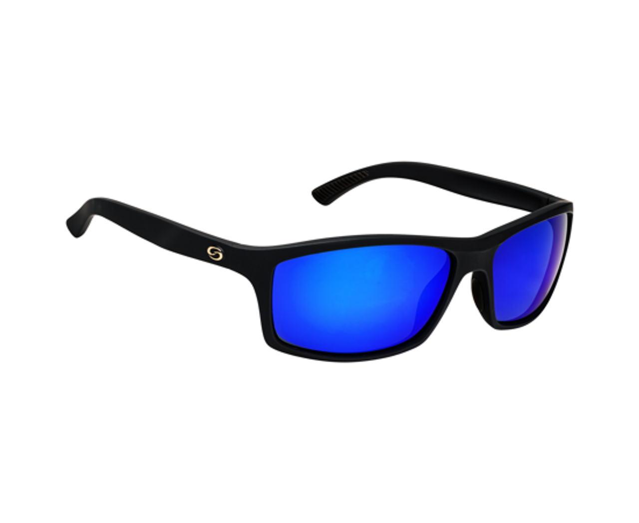 Strike King S11 Brazos Matte Black, White/Blue Mirror Lens