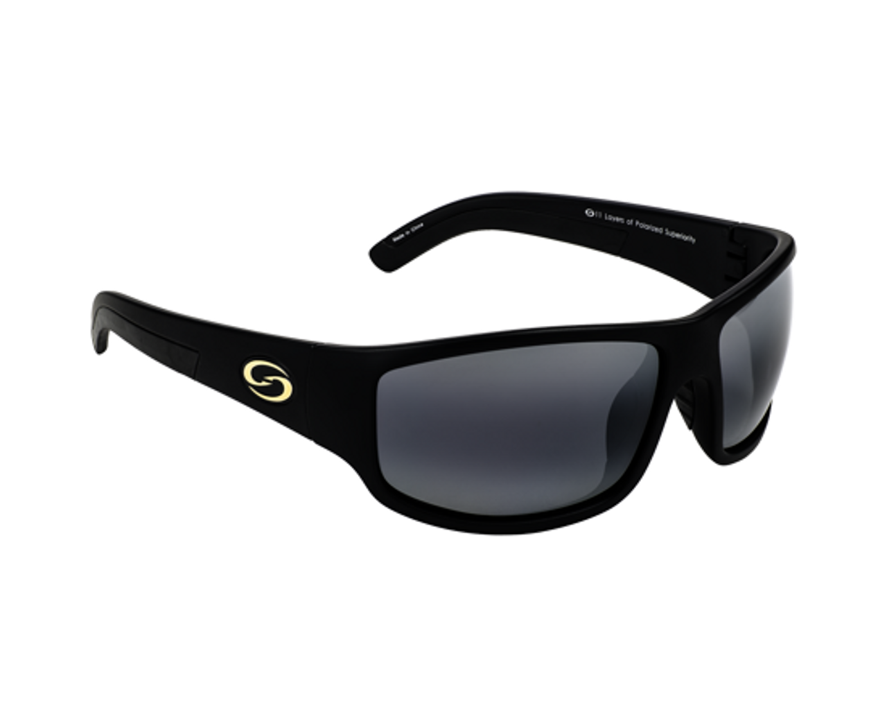 Strike King S11 Caddo Matte Black, Gray Lens