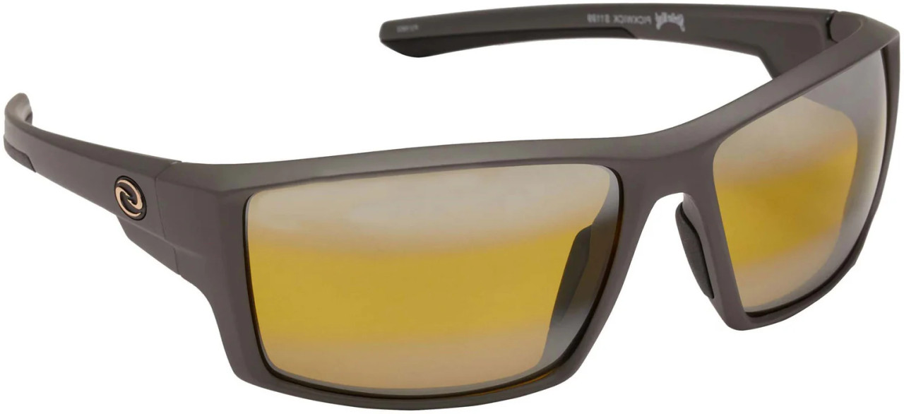 Strike King S11 Pickwick Matte Gray, Bi-Gradient Yellow Lens