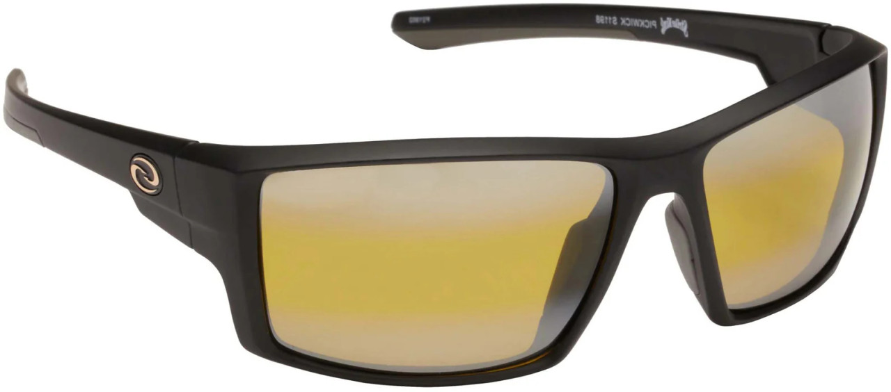 Strike King S11 Pickwick Matte Black, Bi-Gradient Yellow Lens