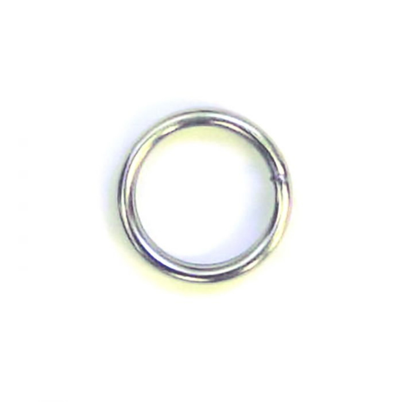 Eagle Claw Split Rings, Nickel, Size 9, 45 lb Test, 2 Pk