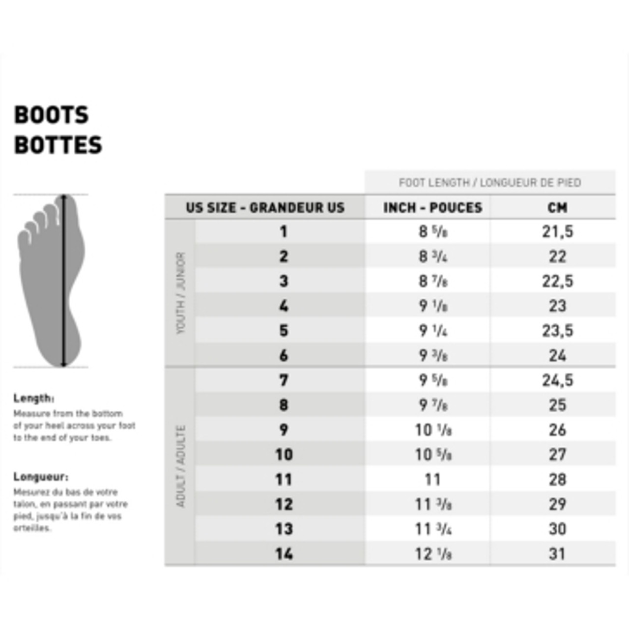 Nat's Compass Mens Boots, Size 14, Black