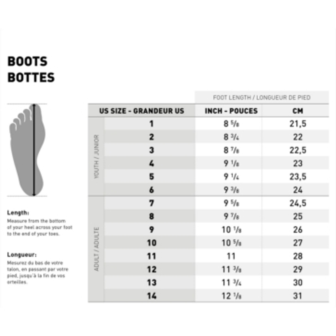 Nat's Compass Mens Boots, Size 7, Black