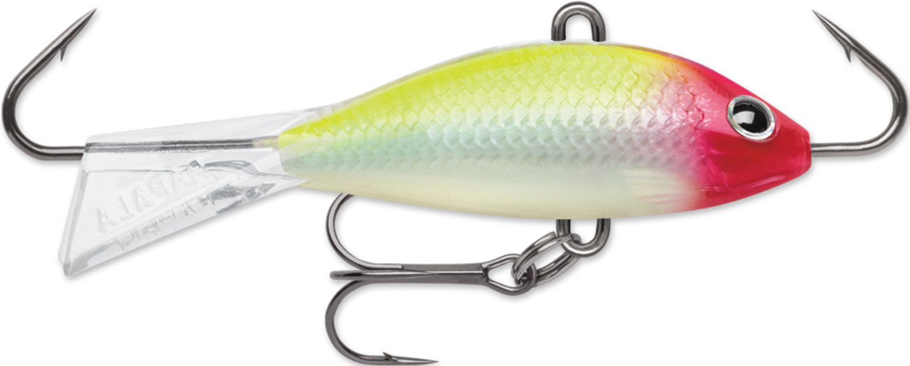 Rapala Jigging Shad Rap 1" 1/8 oz Glow Clown