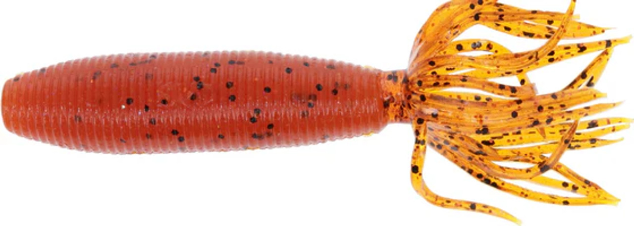 Yamamoto 4'' Fat Ika Fire Craw, 10 Pack