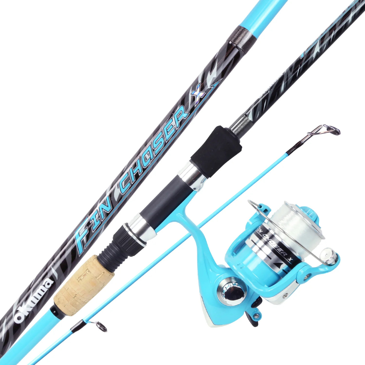 Okuma  Fin Chaser "X" Series Spinning Combo,  6'6", 40 Size Spinning Reel