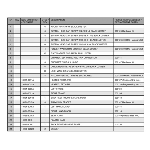 Kimpex SeatJack Passenger Seat - 000222