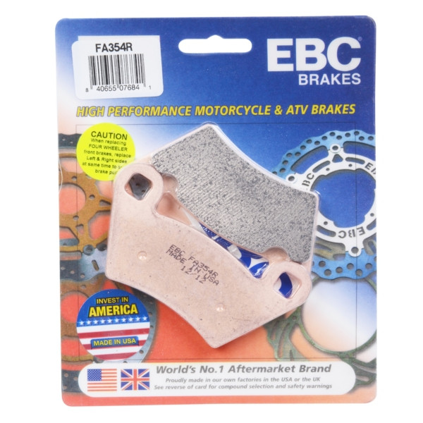 EBC  “R“ Long Life Sintered Brake Pad Sintered metal - Left, Right, Front Right, Front left, Rear Right, Rear left, Rear Outer - 008472