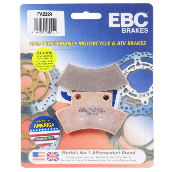 EBC  “R“ Long Life Sintered Brake Pad Sintered metal - Rear left - 008376