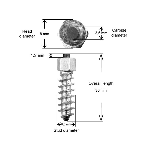 IGrip Tire Studs ST30 - 009261