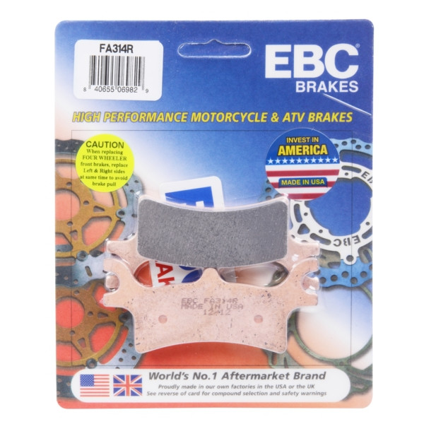 EBC  “R“ Long Life Sintered Brake Pad Sintered metal - 008463