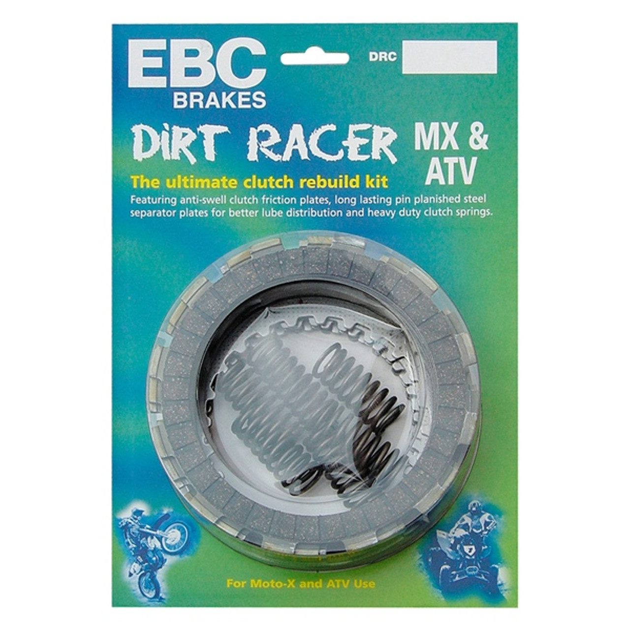 EBC  Clutch Kit - DRC Series Fits Honda - Made with Kevlar - 008677