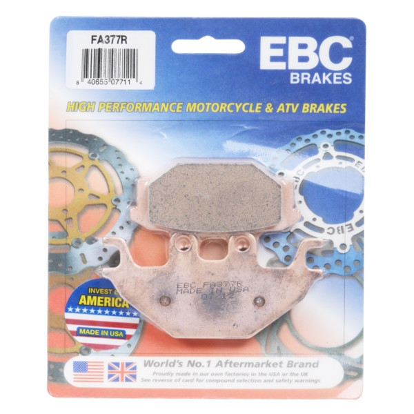 EBC  “R“ Long Life Sintered Brake Pad Sintered metal - Front Right, Front left, Rear Right, Rear left - 008831