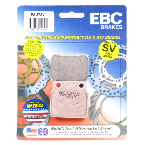 EBC  "SV" Severe Duty Brake Pad Sintered metal - Rear left - 007113