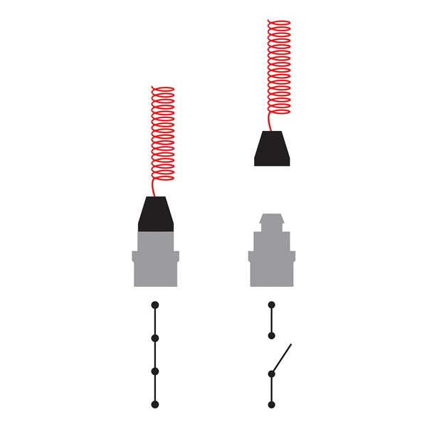 Kimpex Safety Stop Switch - Open Circuit Emergency - 000420 - 000420