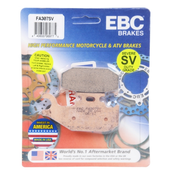 EBC  "SV" Severe Duty Brake Pad Sintered metal - Left, Front left, Rear Right, Rear left - 008460