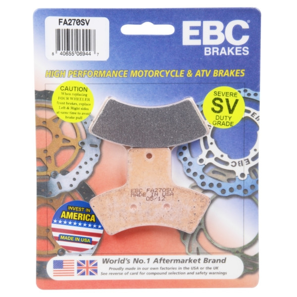 EBC  "SV" Severe Duty Brake Pad Sintered metal - Rear left - 007352