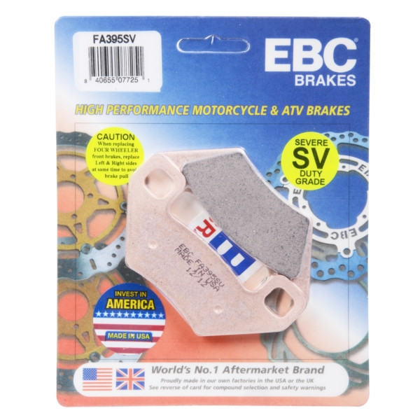 EBC  "SV" Severe Duty Brake Pad Sintered metal - Left, Right, Front Right, Front left, Rear Right, Rear left, Rear Outer - 008637