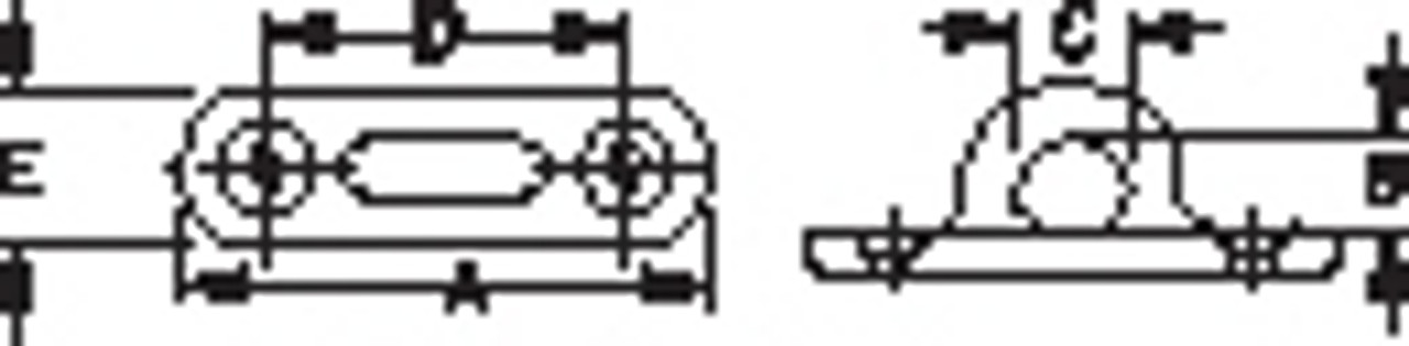 Sea Dog Oblong Eye Plate - 703304