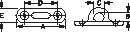Sea Dog Oblong Eye Plate - 703304